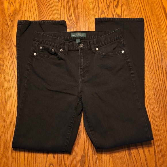 LRL LAUREN JEANS CO black jeans - Picture 2 of 5
